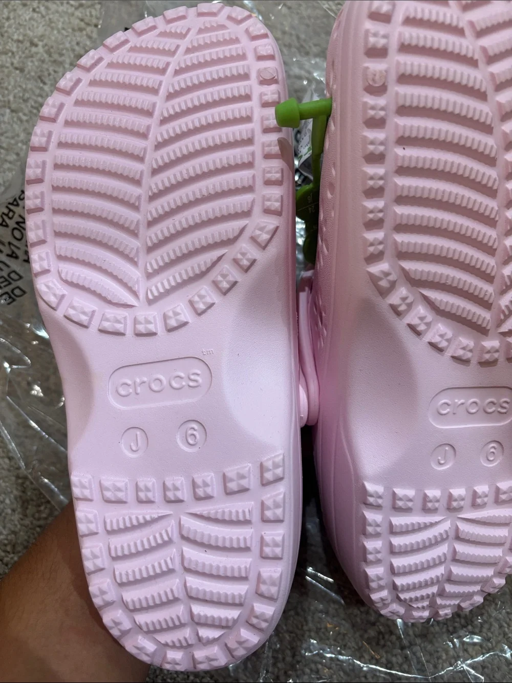 CROCS Kids Classic Clog Floral Cut Out